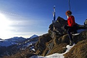 Sul CORNO ZUCCONE, guardiano della Val Taleggio, il 1 marzo 2016 - FOTOGALLERY
